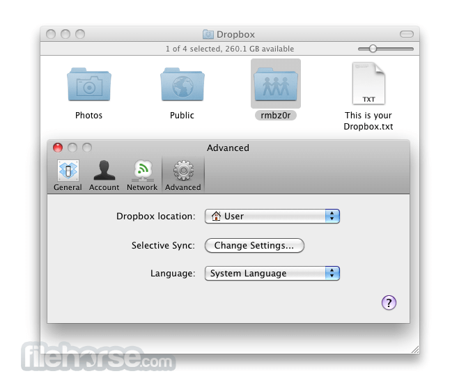 dropbox for mac free